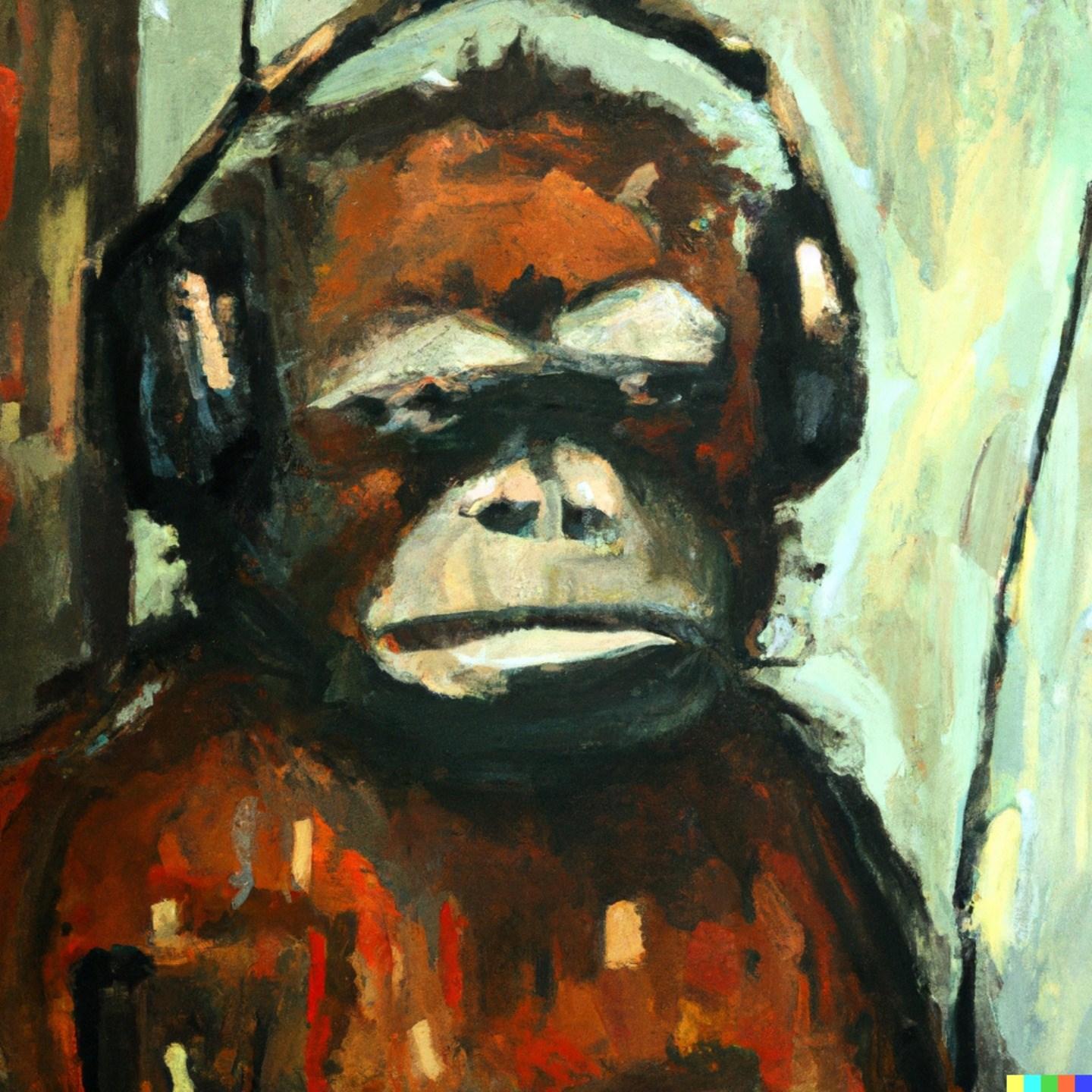 Grumpy Monkey