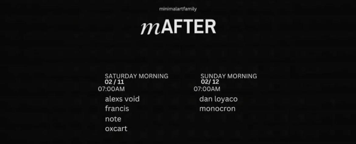 mAFTER