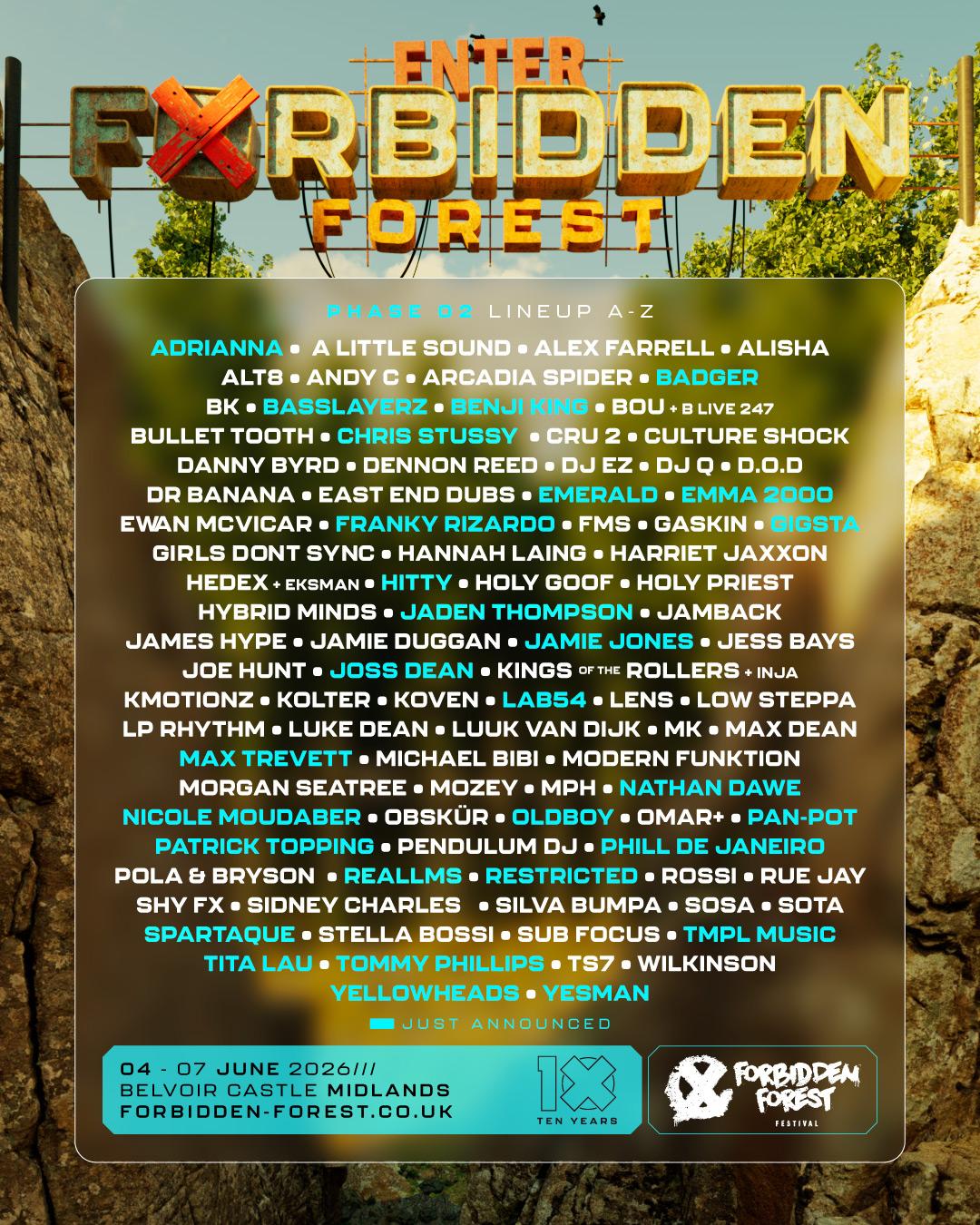 Forbidden Forest Festival 2026