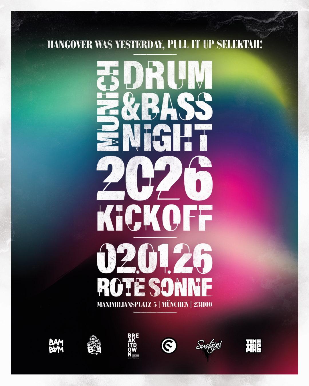 Drum & Bass Munich Night - Kick-Off 2026