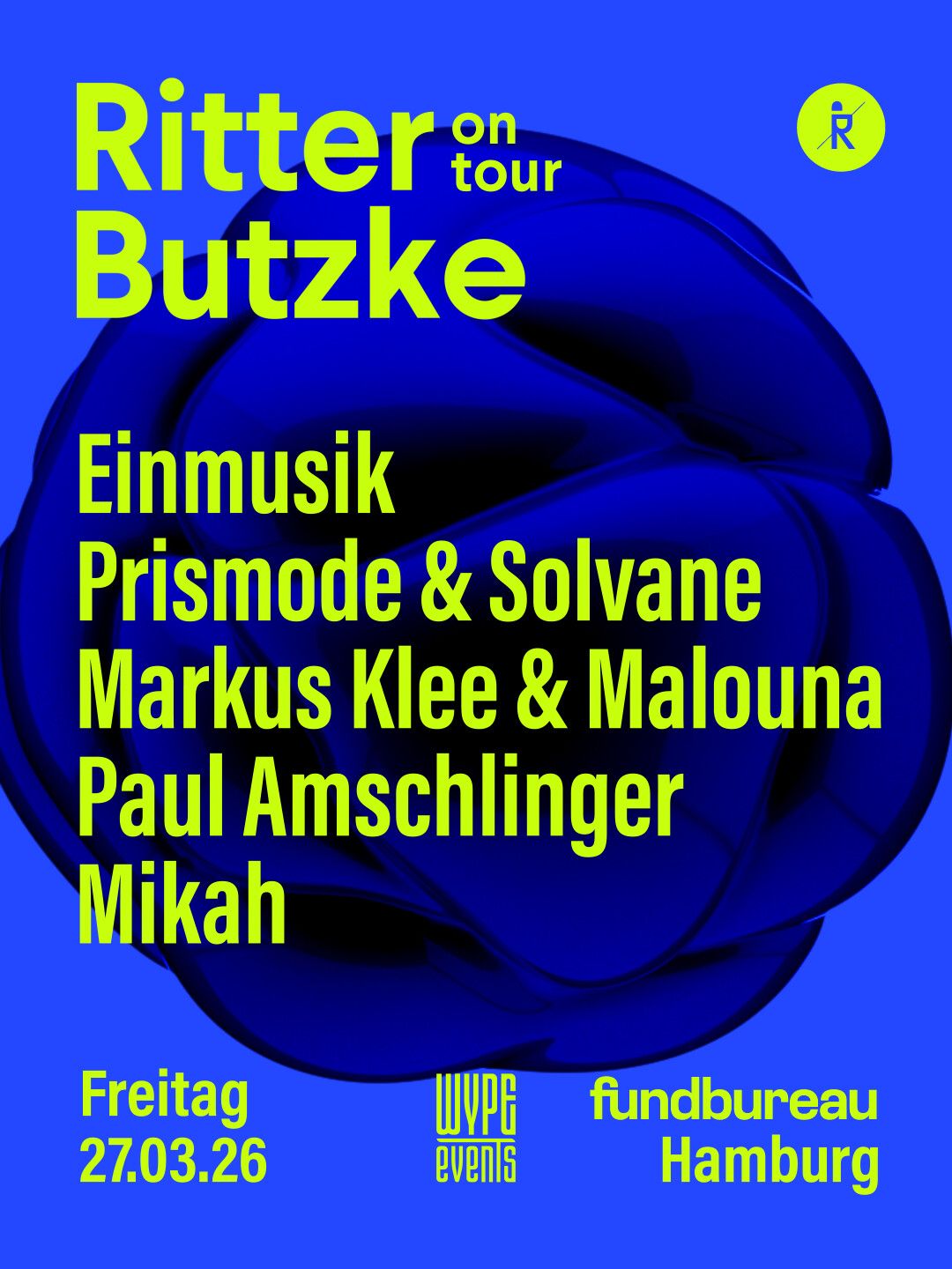 Ritter Butzke in Hamburg w/ Einmusik
