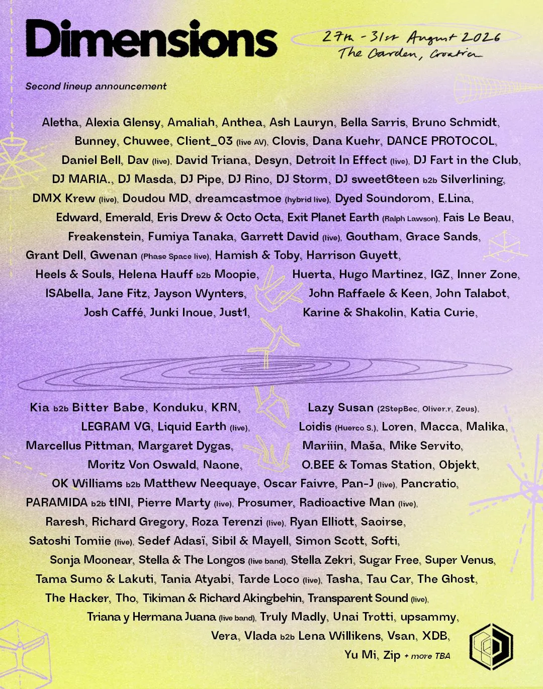 Dimensions Festival 2026 - Regional Tickets