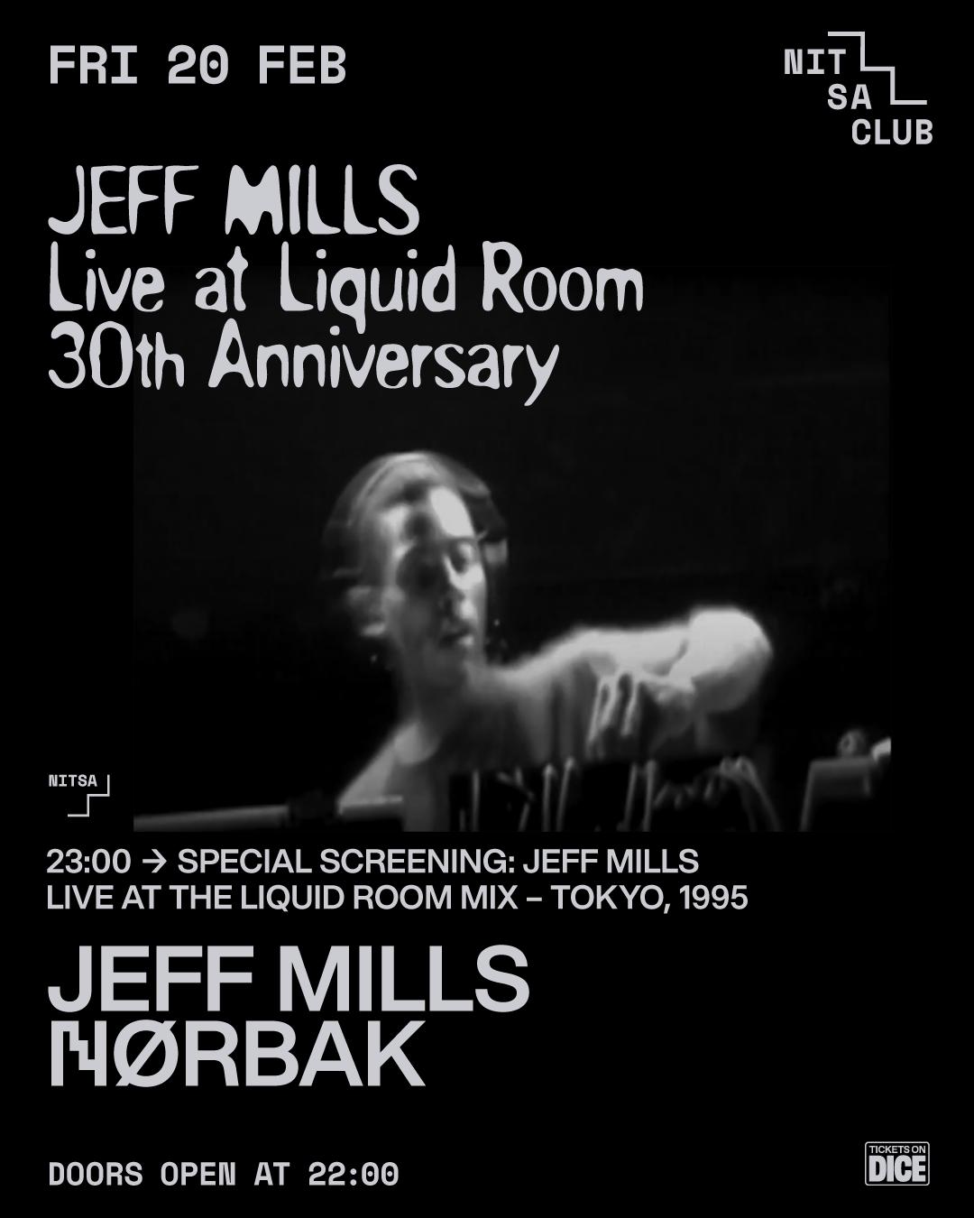 Jeff Mills: Live At Liquid Room 30Th Anniversary · Nørbak