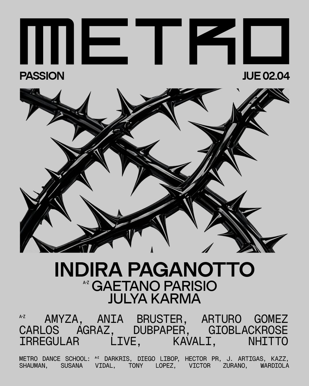 PASSION METRO - Indira Paganotto