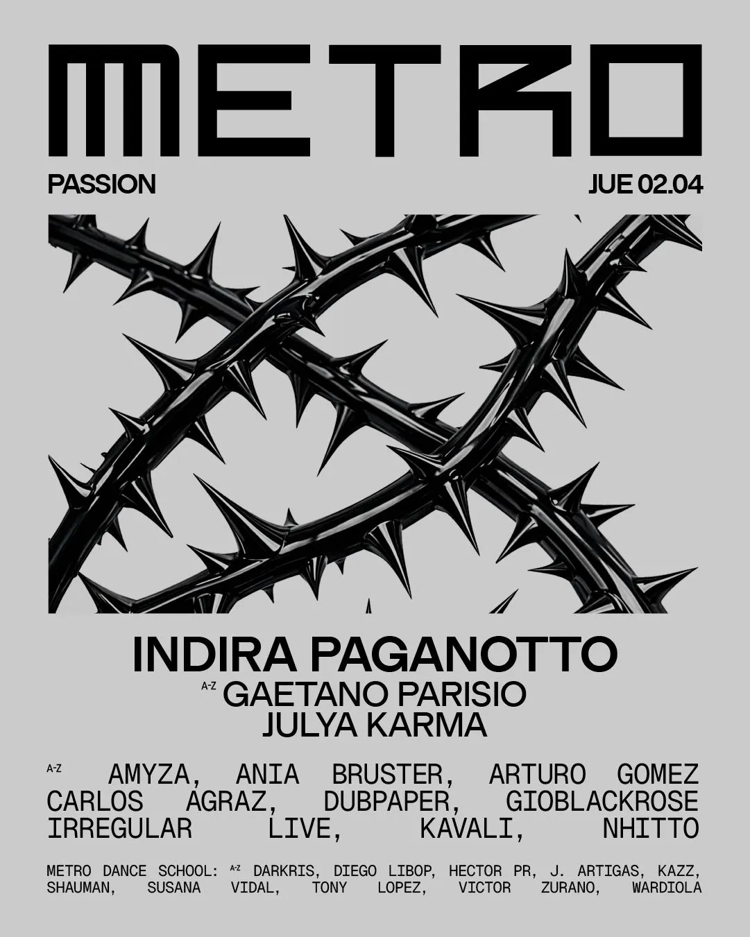 PASSION METRO - Indira Paganotto
