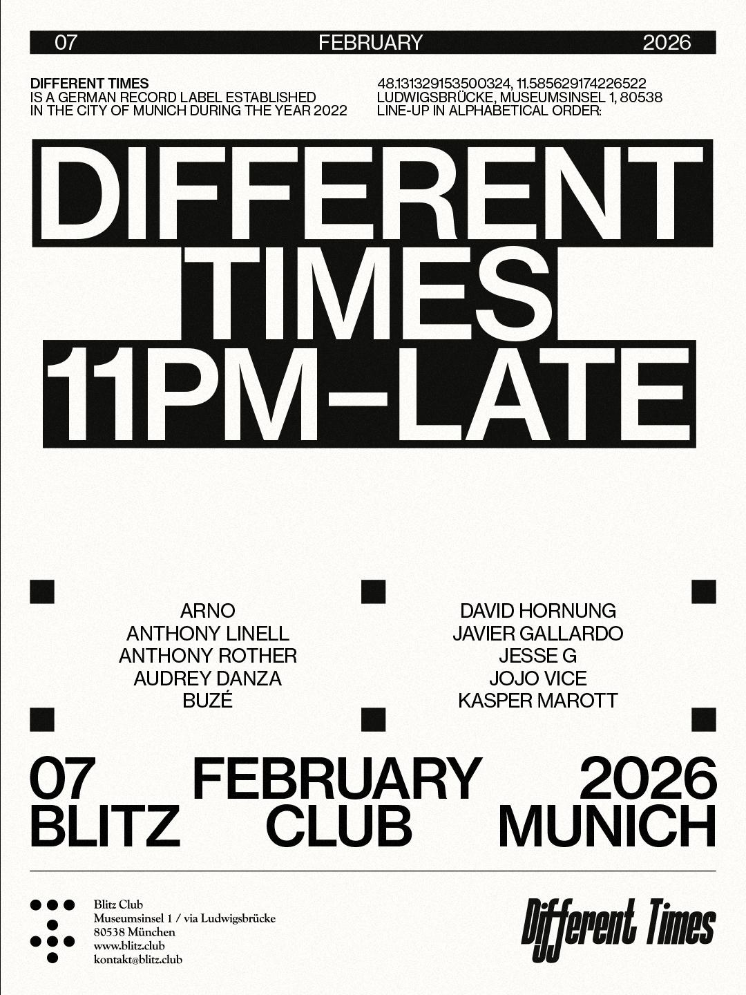 Different Times