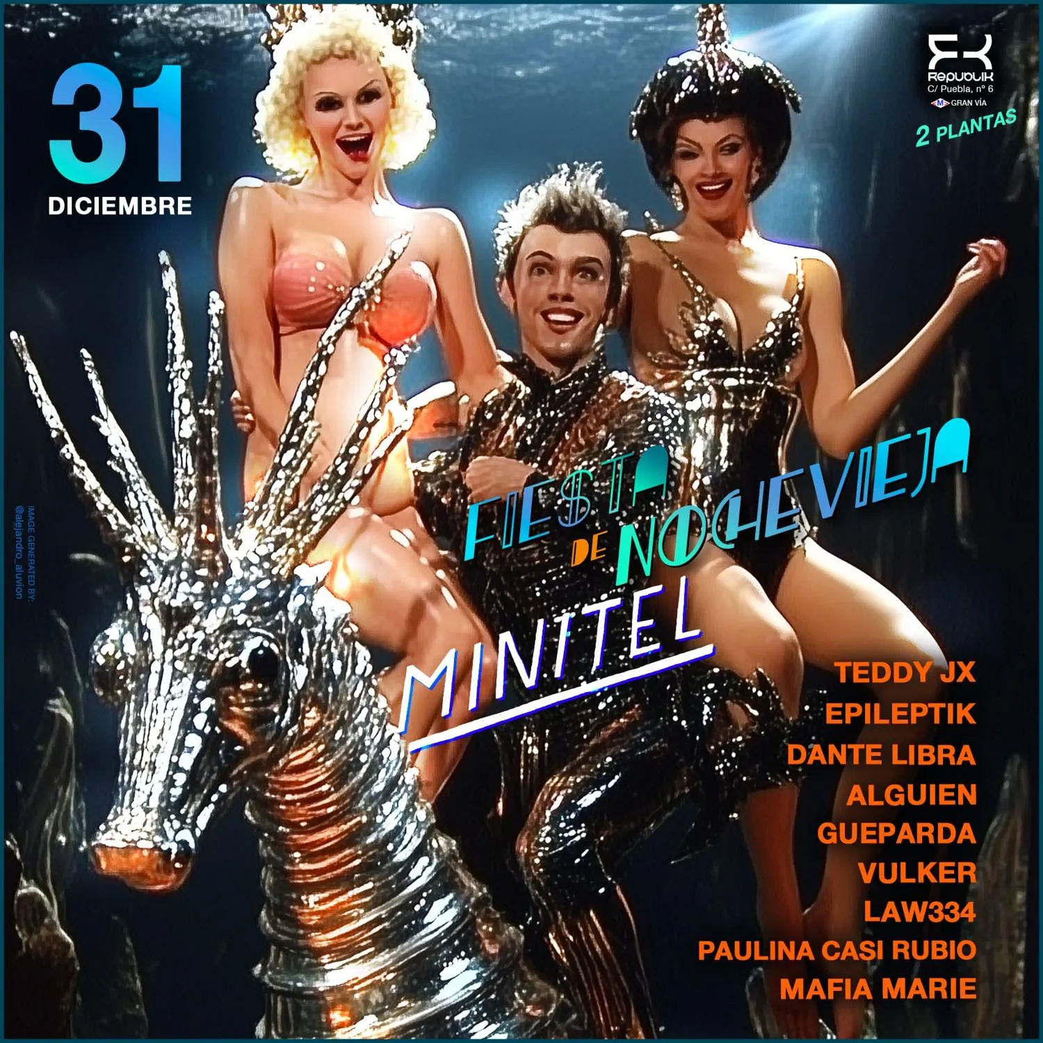 Minitel // Fiesta De Nochevieja ⋆。˚⋆✮ ⋆ ˚。⋆。°✩