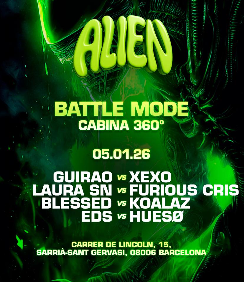 Alien (Hard Bounce & Hard Techno): Battle Mode 'Reyes Edition' 
