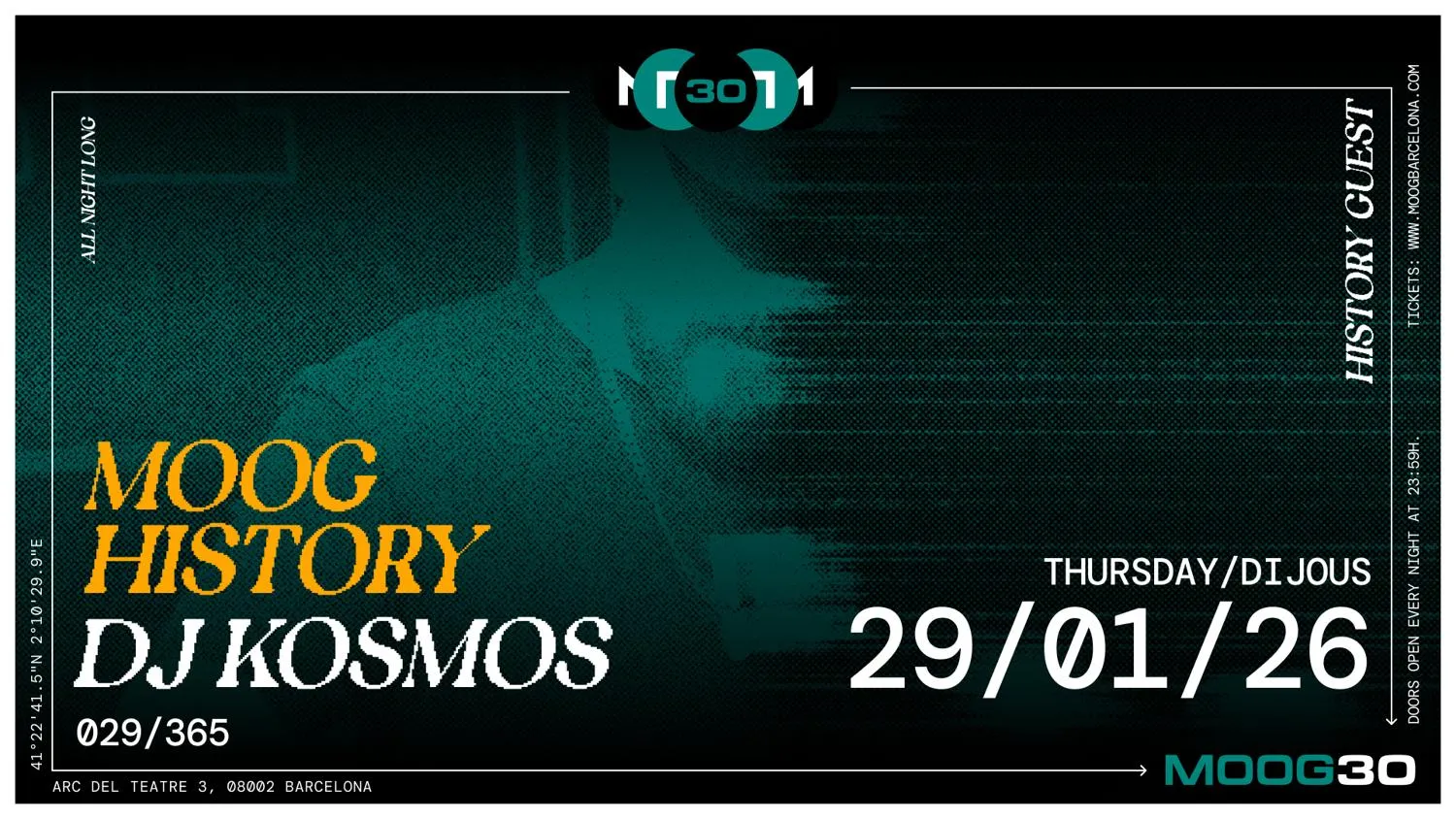 Moog History: Dj Kosmos
