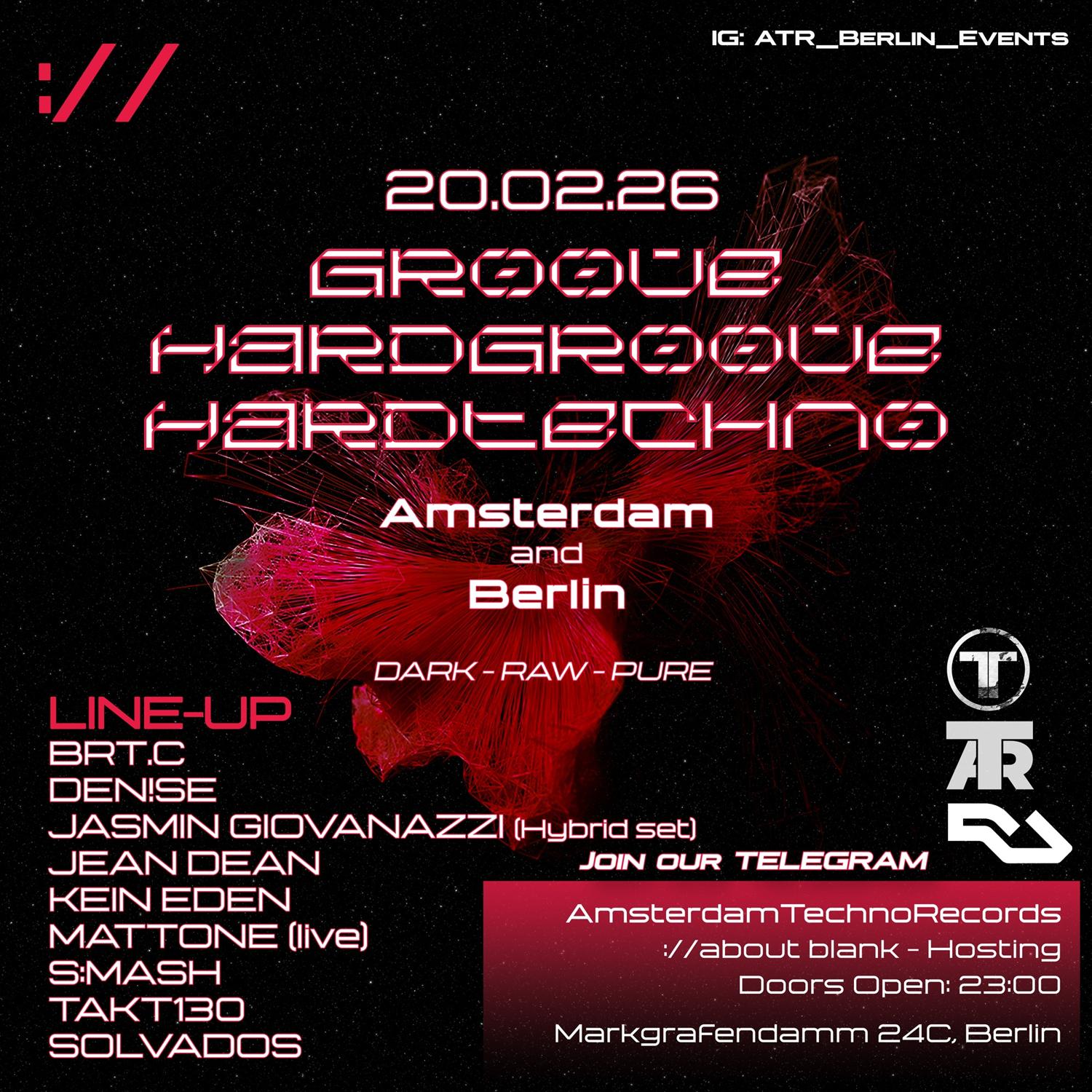 Amsterdam Techno Records And ://About Blank On Friday'S [Amsterdam And Berlin]