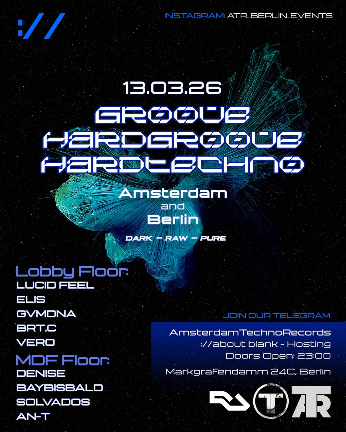 Amsterdam Techno Records And ://About Blank On Friday'S [Amsterdam And Berlin