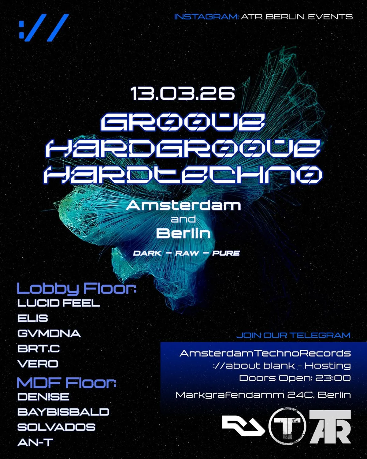 Amsterdam Techno Records And ://About Blank On Friday'S [Amsterdam And Berlin