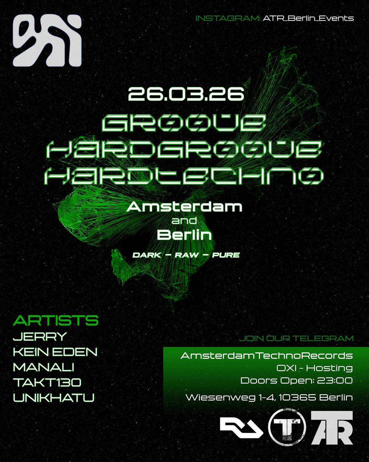 Amsterdam Techno Records And Oxi On Thursday'S [Amsterdam And Berlin]