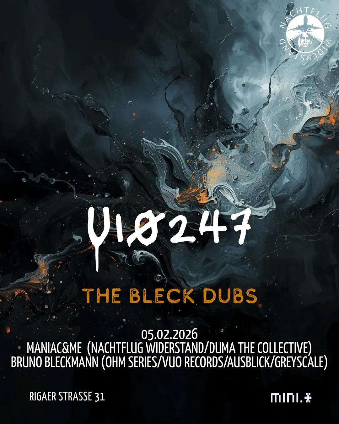 U10247: The Bleck Dubs (Feat. Maniac&Me And Bruno Bleckmann)