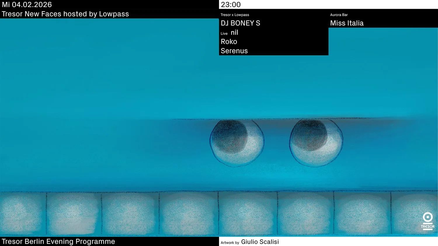 Tresor New Faces Hosted By Lowpass