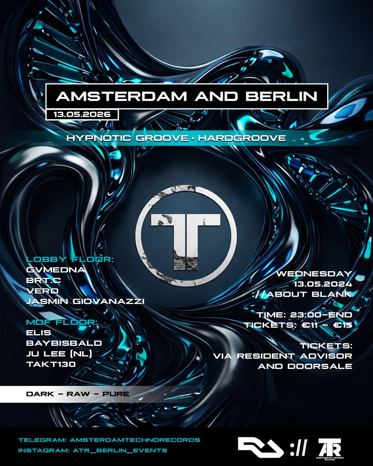 Amsterdam Techno Records And ://About Blank On Wednesday'S [Amsterdam And Berlin]