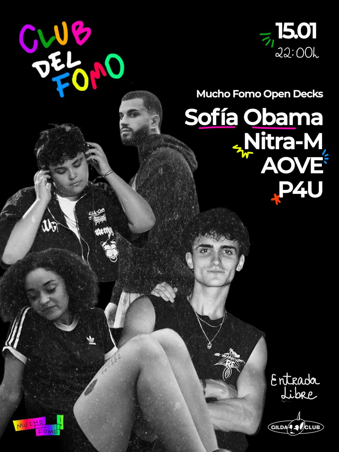 Club Del Fomo: Mucho Fomo Open Decks (Entrada Gratis)