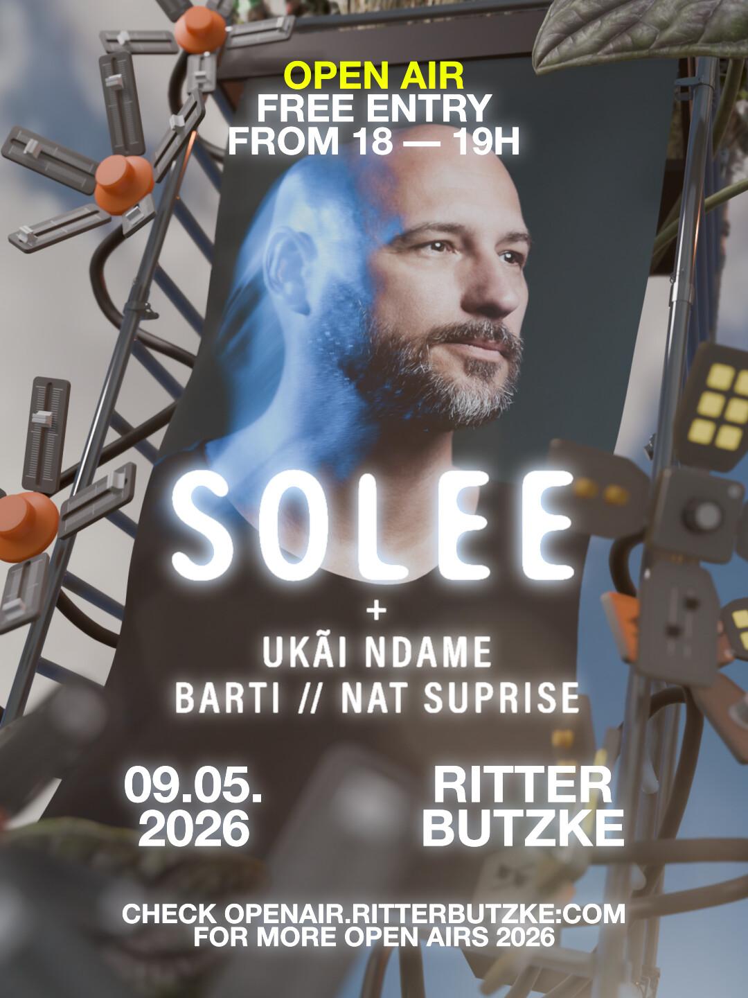 Solee (Open Air) - Free Entry Until 7Pm