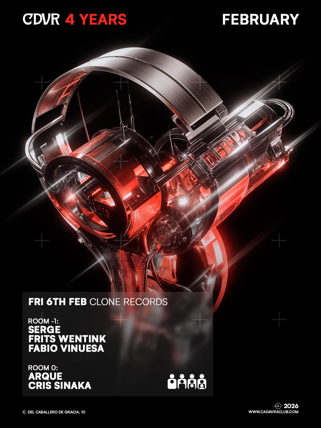 Cdvr 4 Years: Clone Records Showcase W/ Serge + Frits Wentink