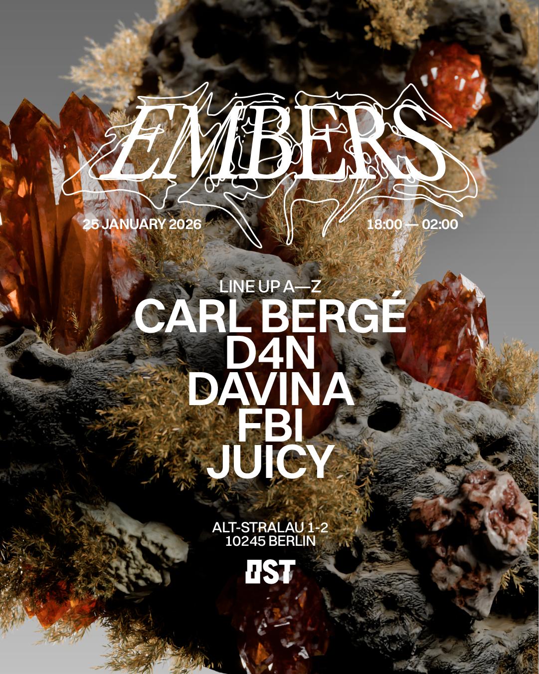 (5€) Embers - Sunday Evening Rave