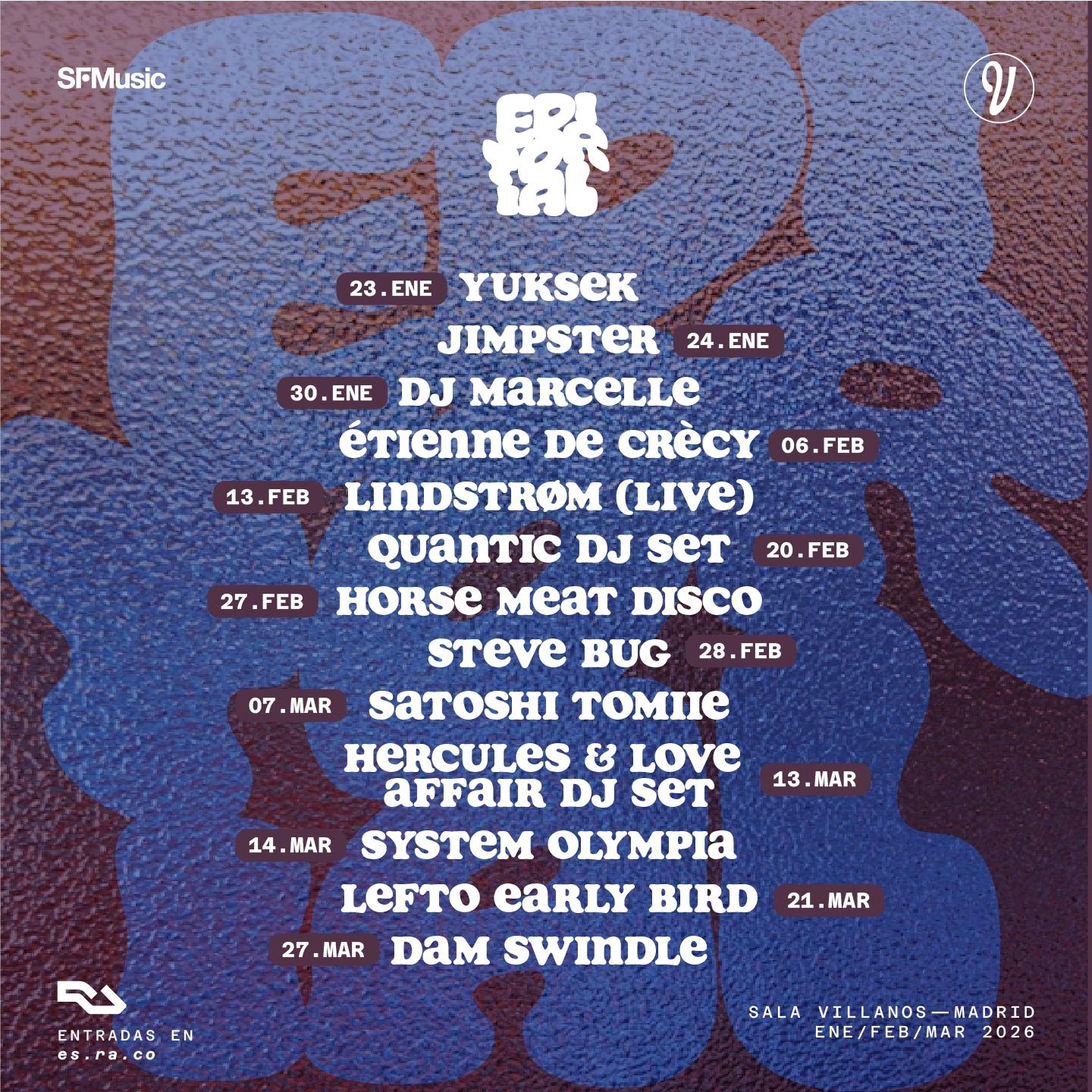 Steve Bug Dj Set + Acid Hero / Nacho Marco