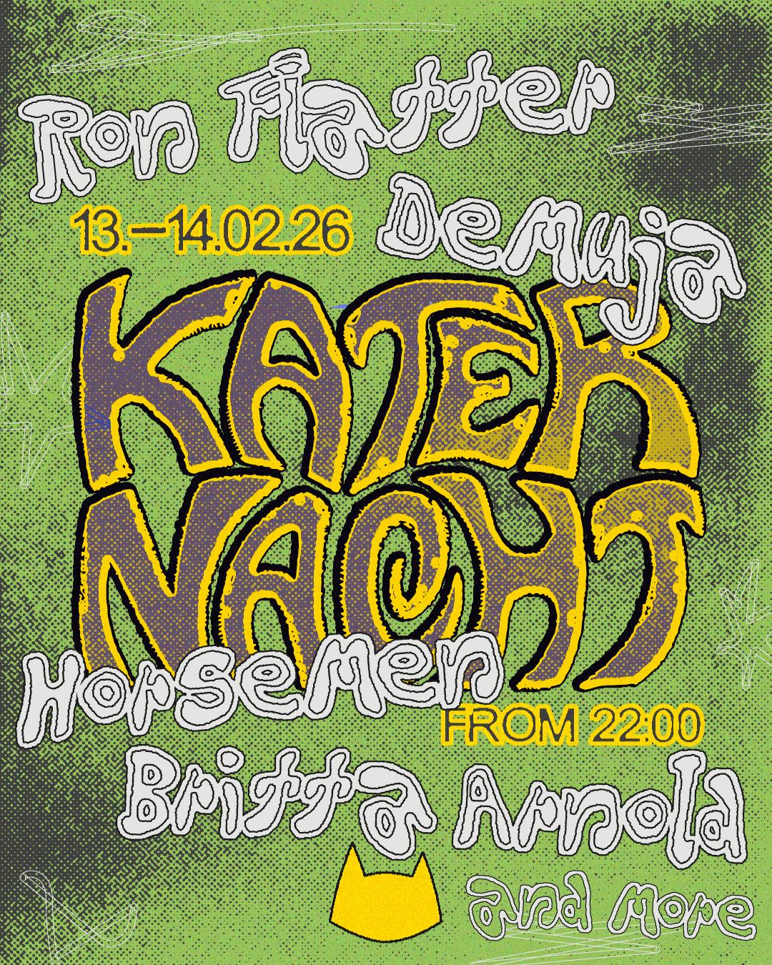 Katernacht With Demuja, Britta Arnold, Ron Flatter, Horsemen + More