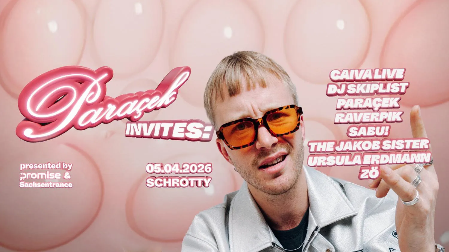 Paraçek Invites Caiva *Live*, Sachsentrance, Dj Skiplist