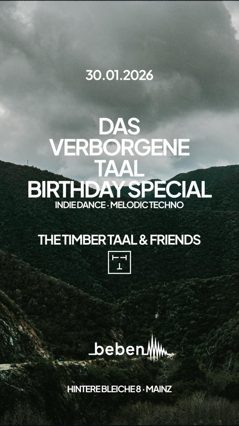 Das Verborgene Taal - Birthday Special: The Timber Taal & Friends