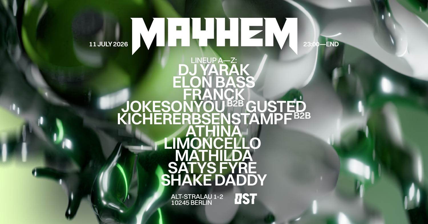 Mayhem X Ost W. Franck, Dj Yarak, Jokesonyou
