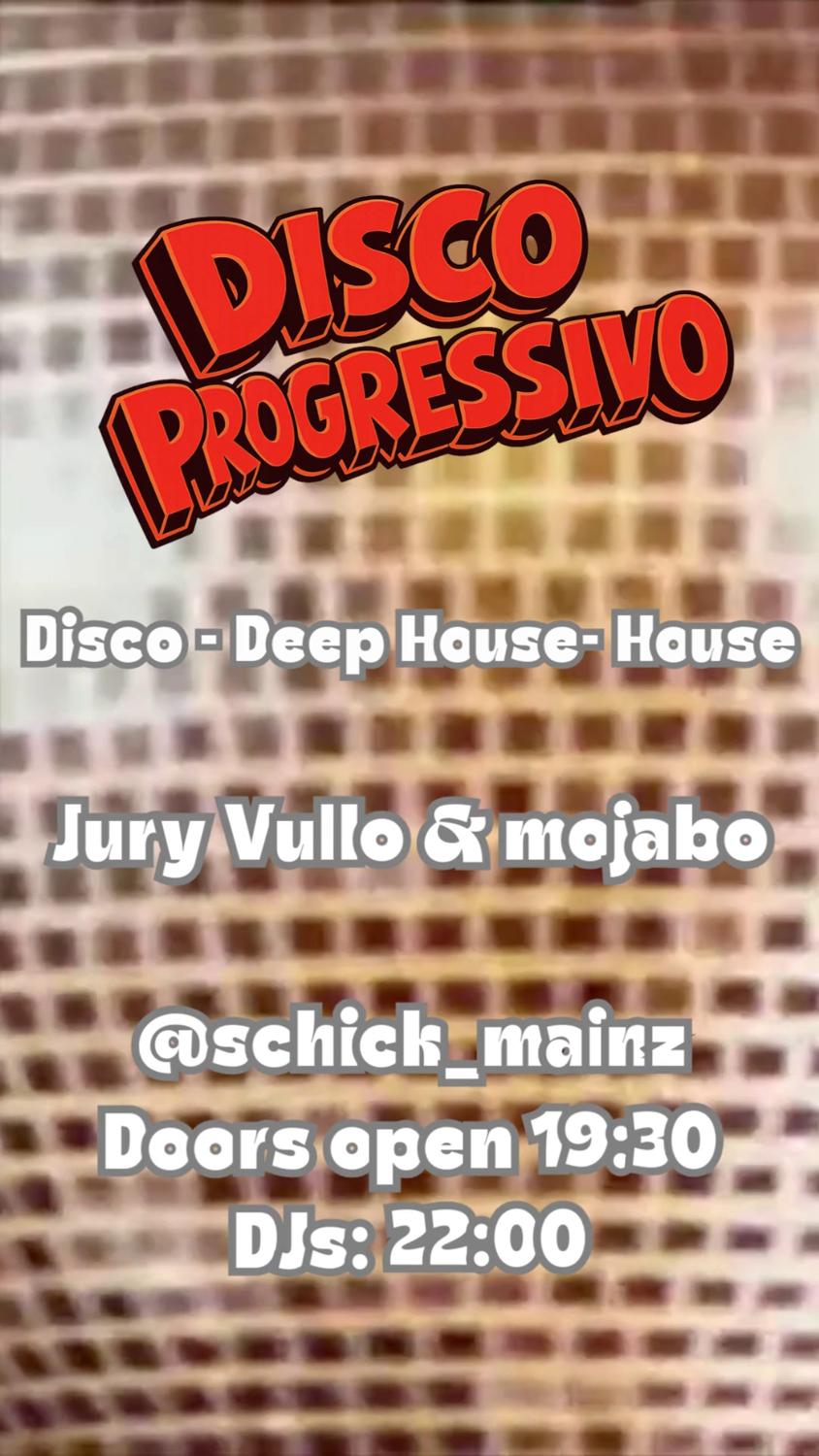 Disco Progressivo: Mojabo · Jury Vullo