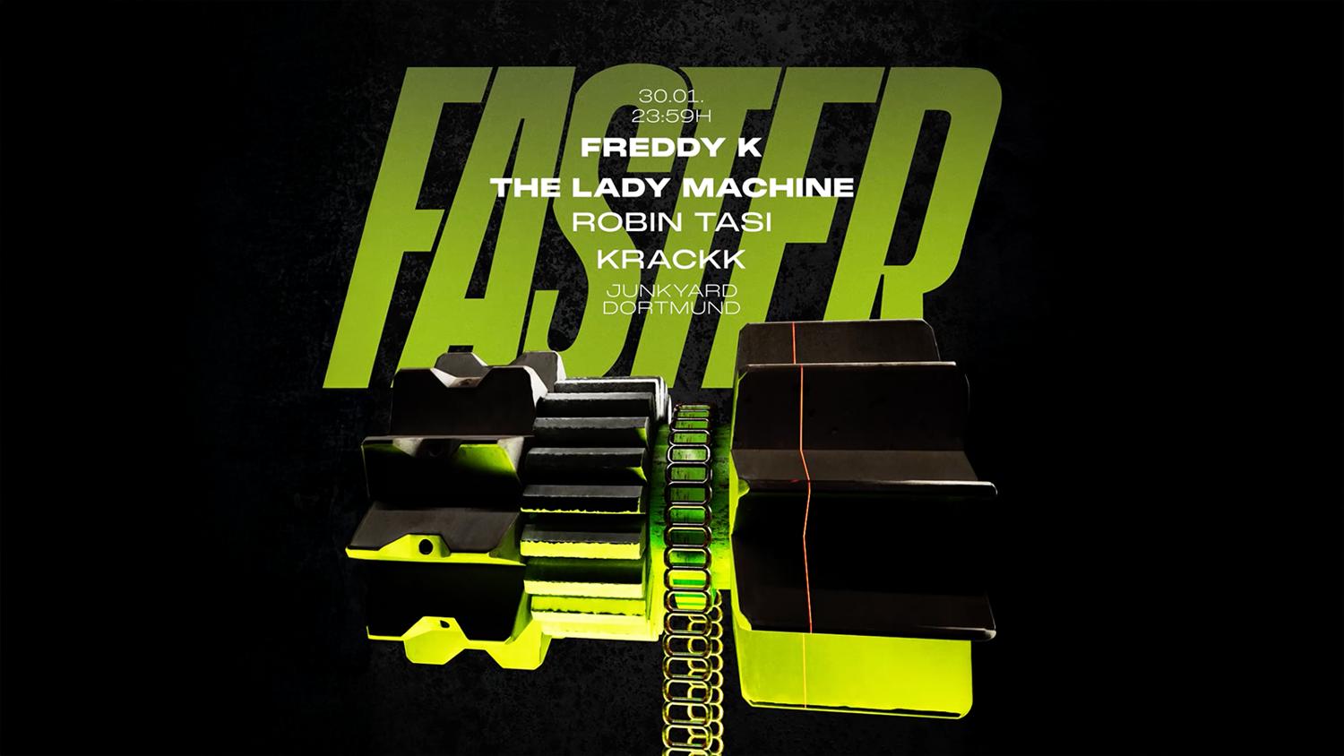 Faster With Freddy K & The Lady Machine