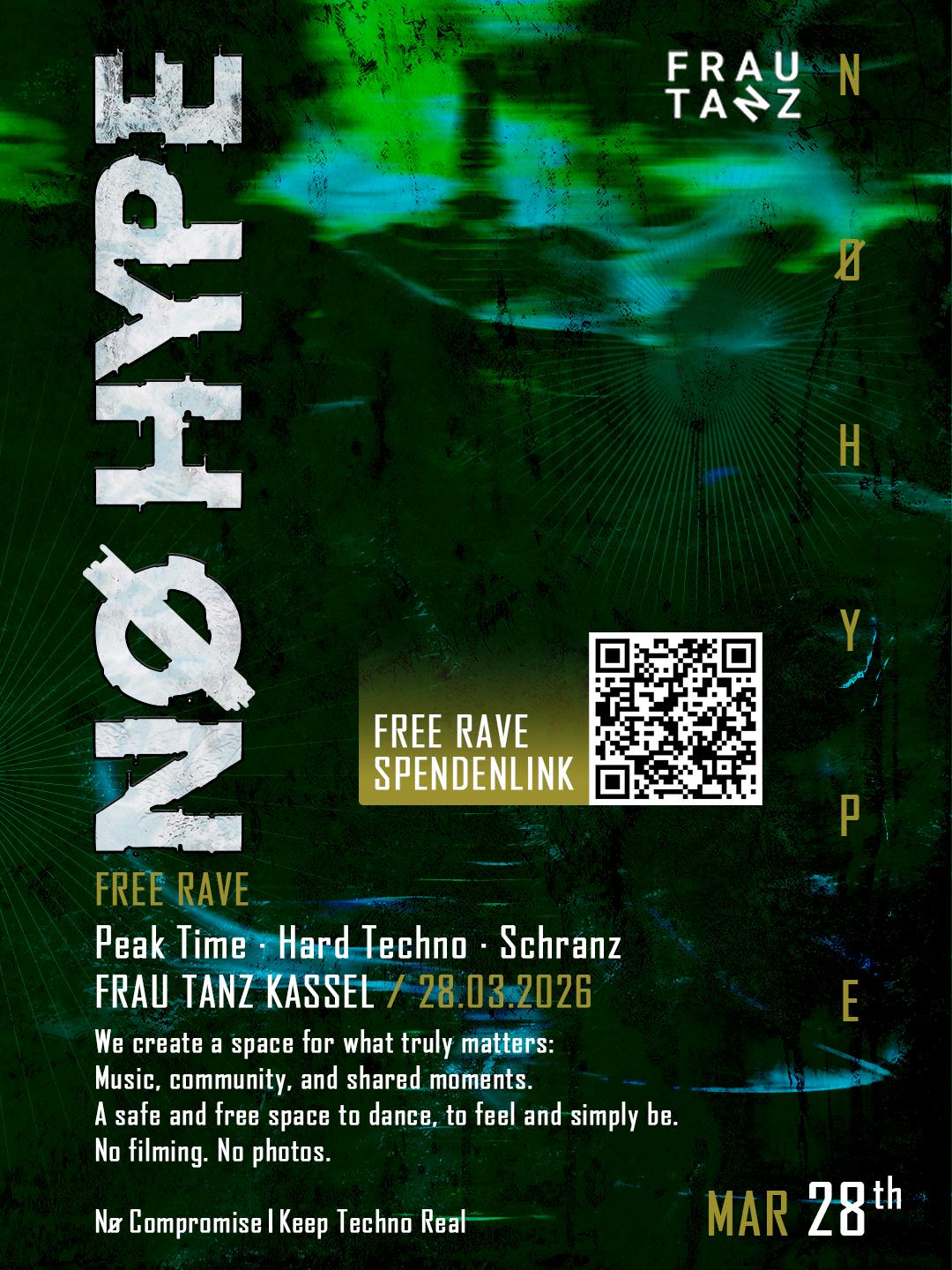 Free Rave With Nøhype - Hard Techno - Schranz - Peak Time