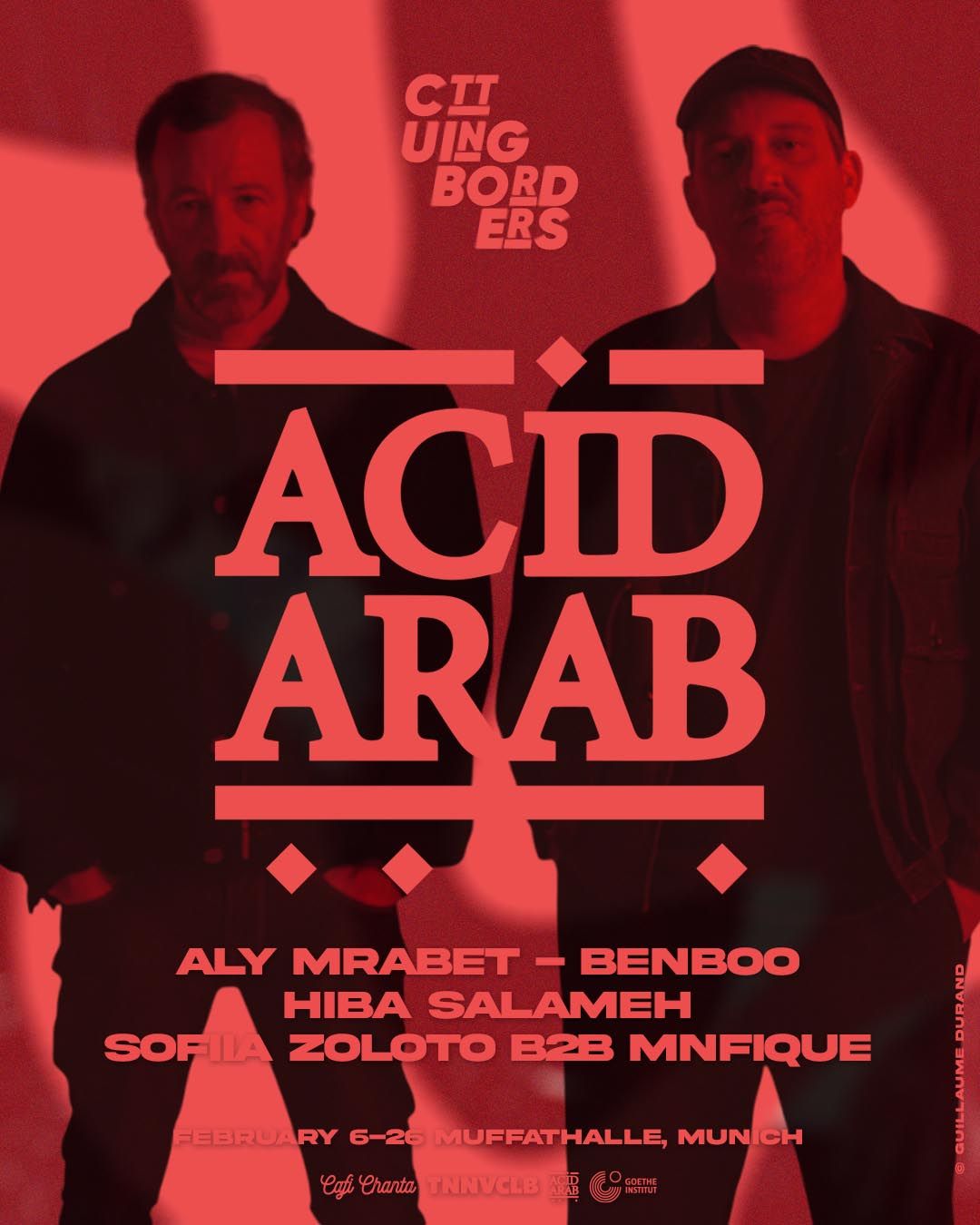 Cutting Borders - 1st Edition: Acid Arab, Aly Mrabet, Benboo, Hiba Salameh, Sofiia B2B Mnfique
