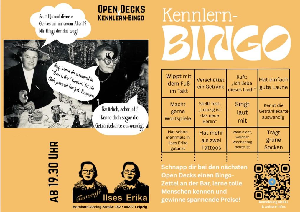 Open Decks X Kenn'Lern Bingo