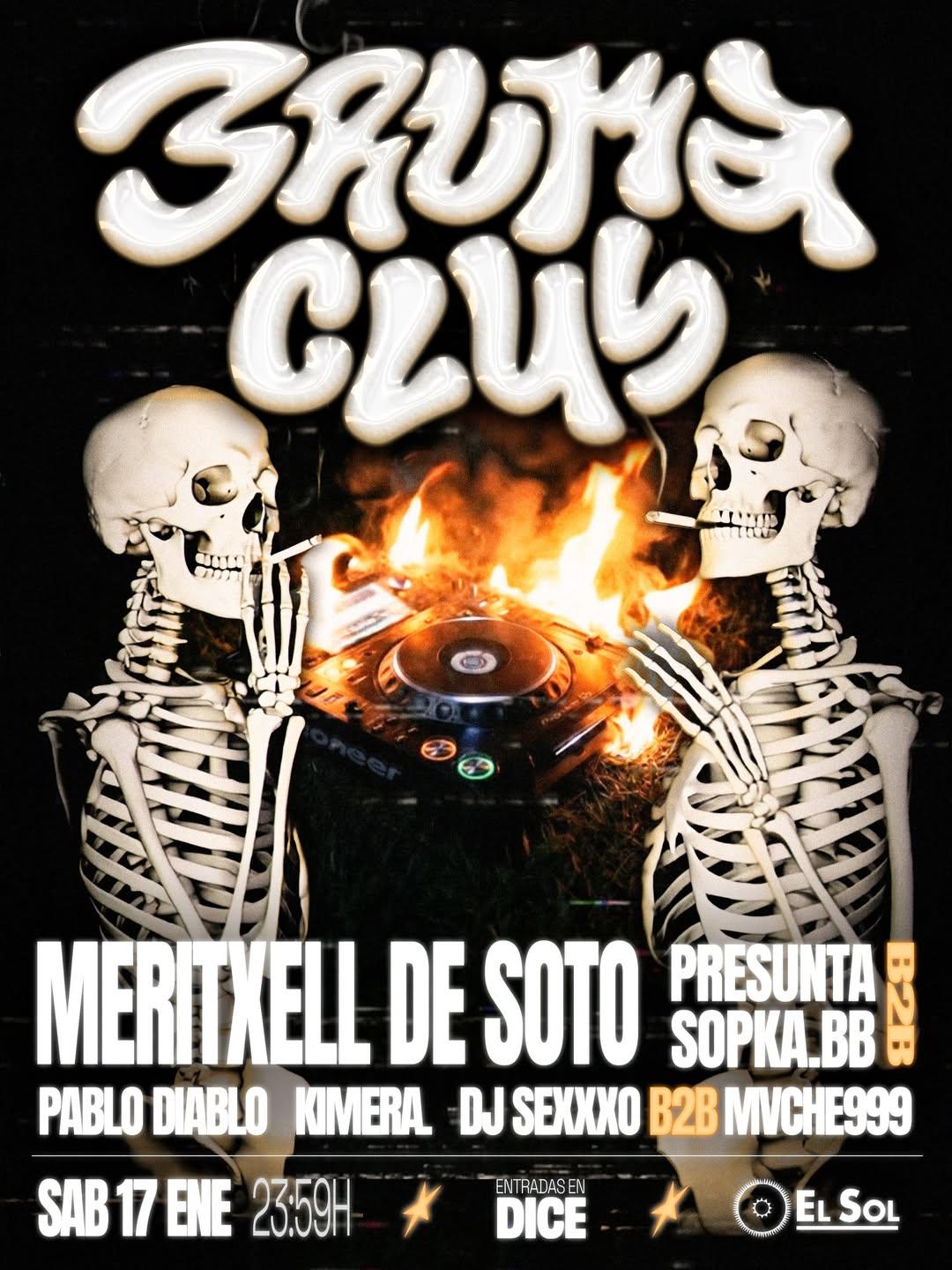 Bruma Club: Meritxell De Soto, Presunta