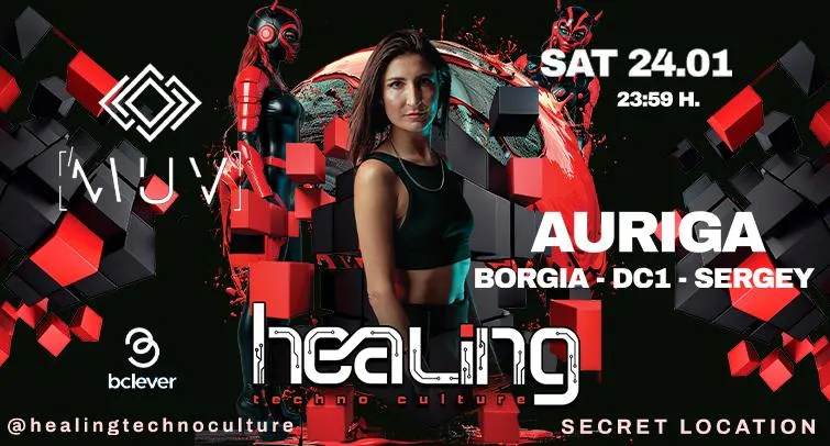 Healing Techno: Auriga + Borgia Serrano + Dc1 + Sergey