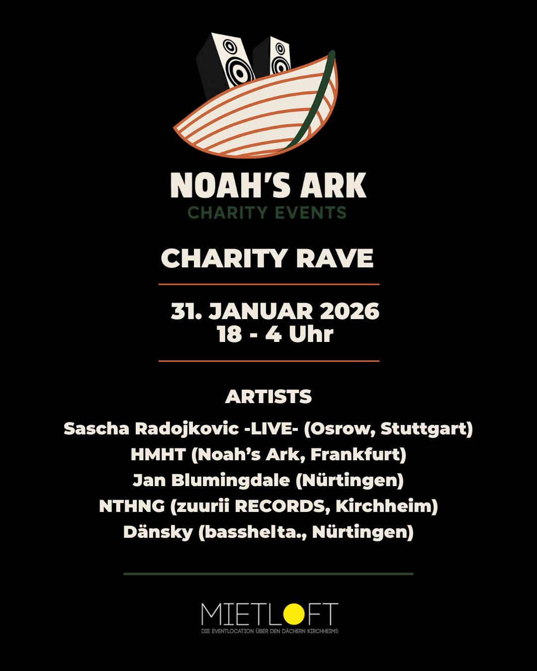 Noah'S Ark Charity Rave