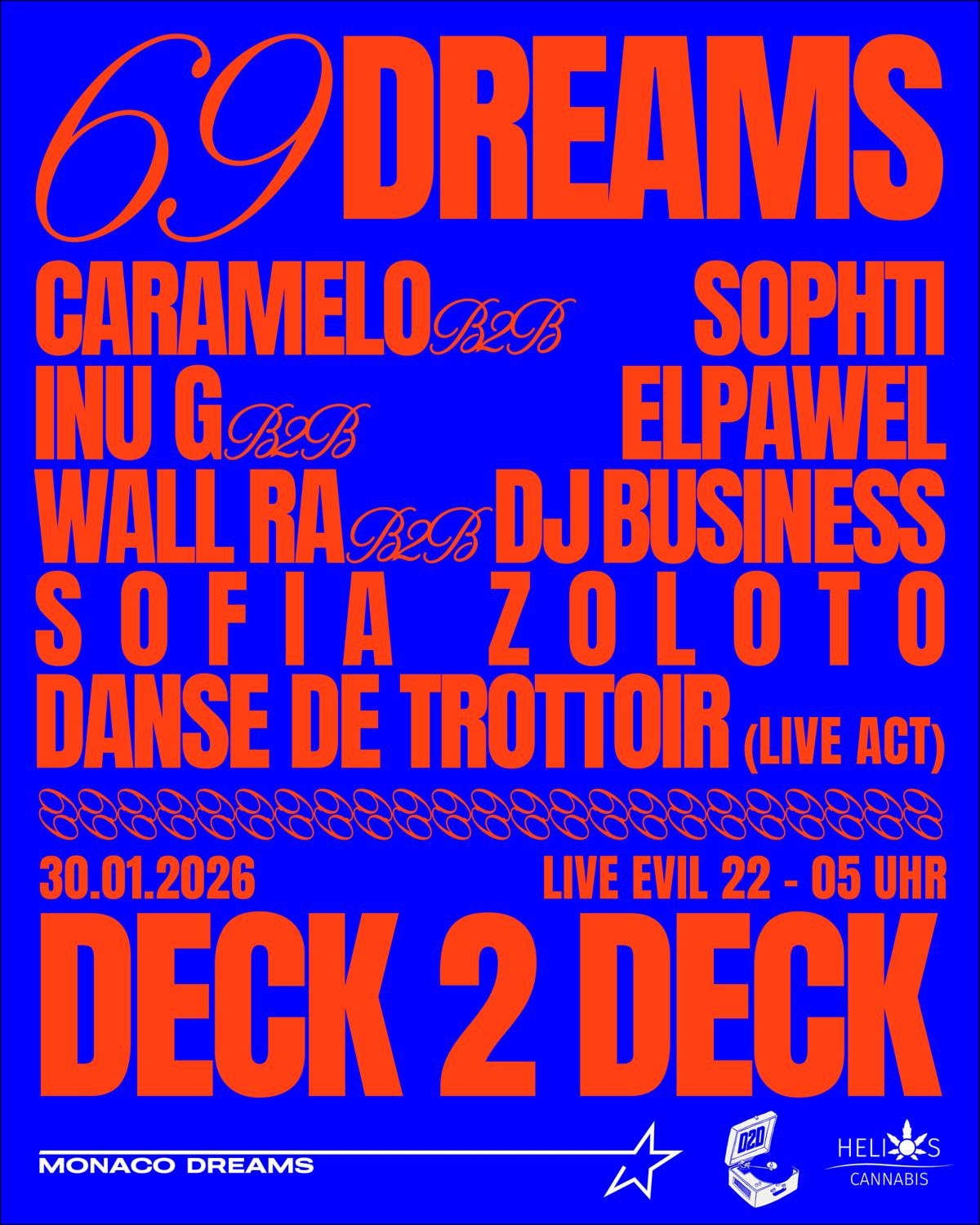 69 Dreams W/ Caramelo, Sophti, Inu G, Dj Business, Elpawel, Sofia Zoloto, Wall Ra