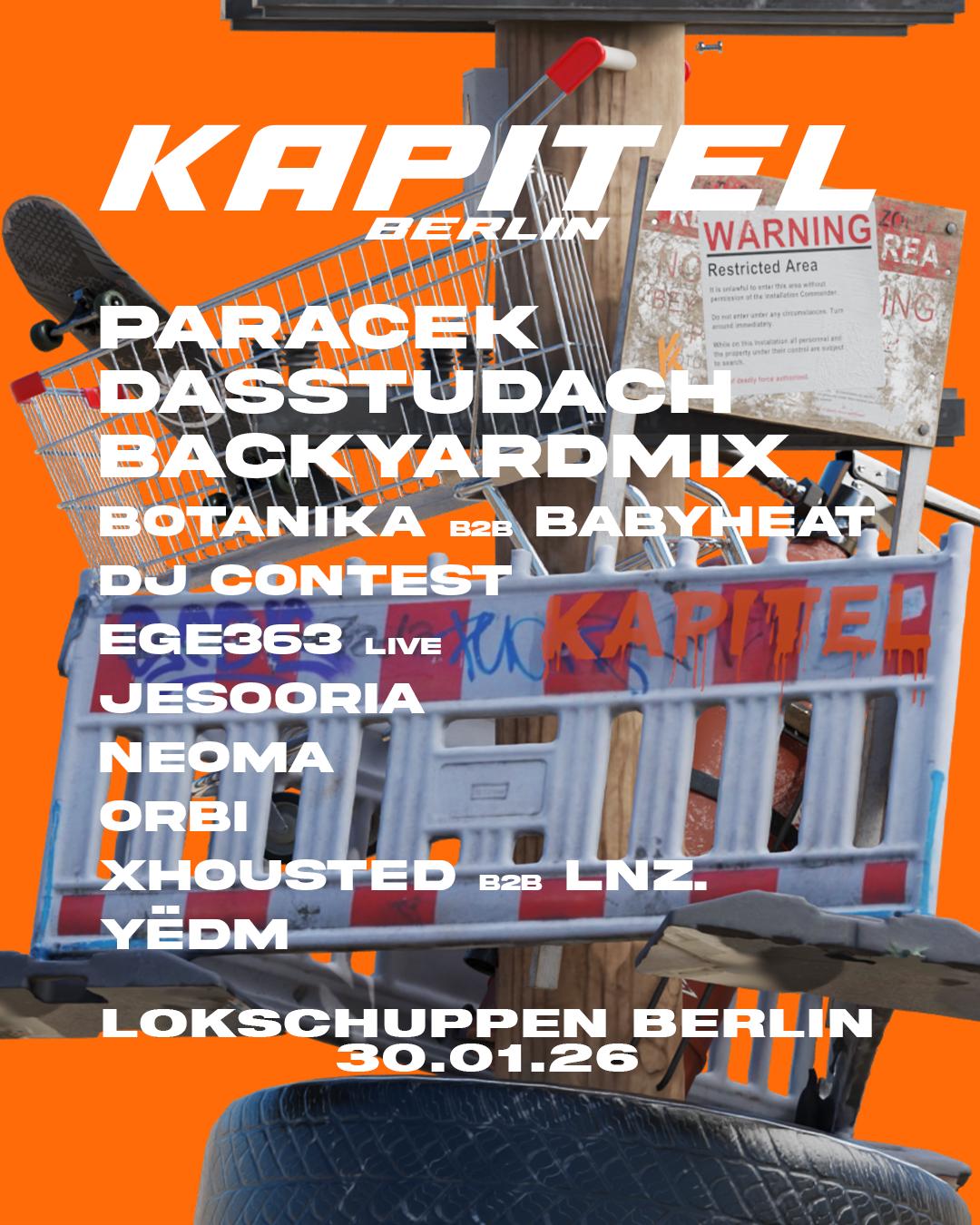 Kapitel Berlin [Sold Out, Limited Tickets At The Door]