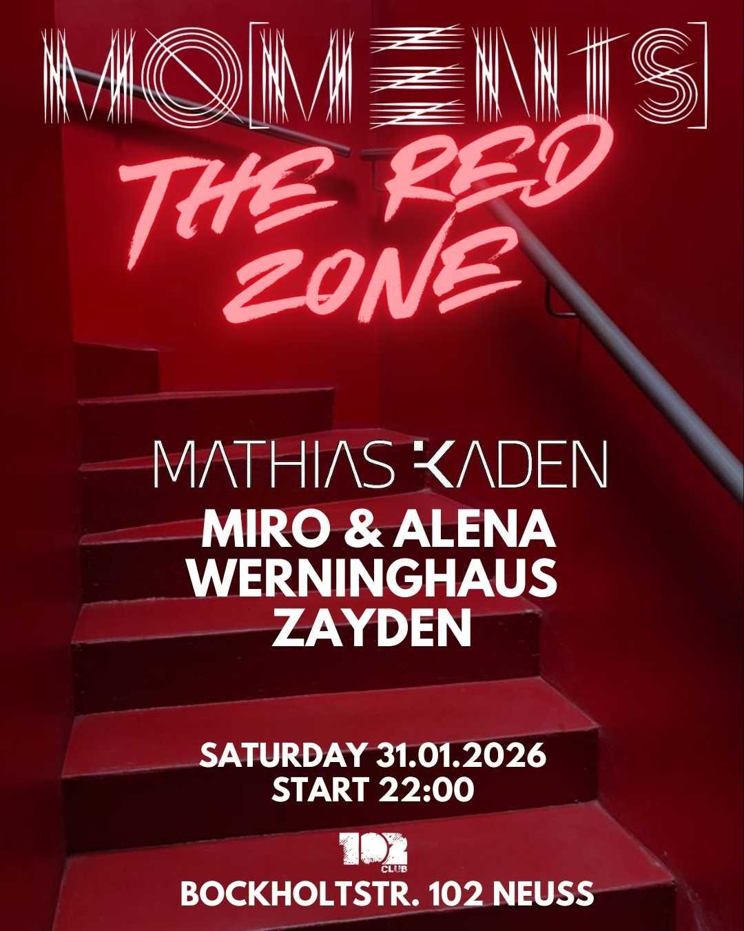 Mo[Ments] X The Red Zone 102 Club