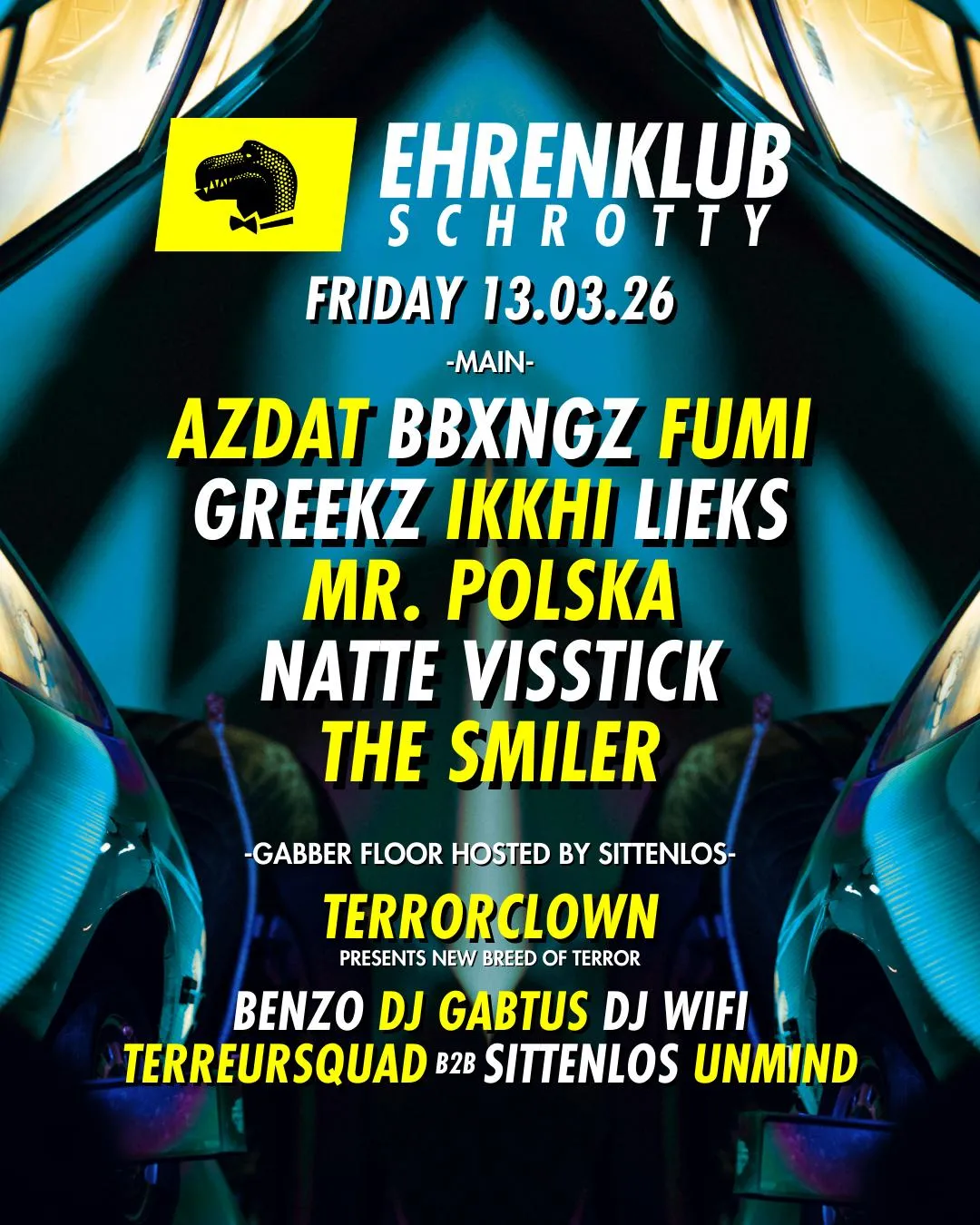 Ehrenklub Im Schrotty #11 Mit Azdat, Fumi, Ikkhi, Mr. Polska, Natte Visstick, The Smiler Uvm