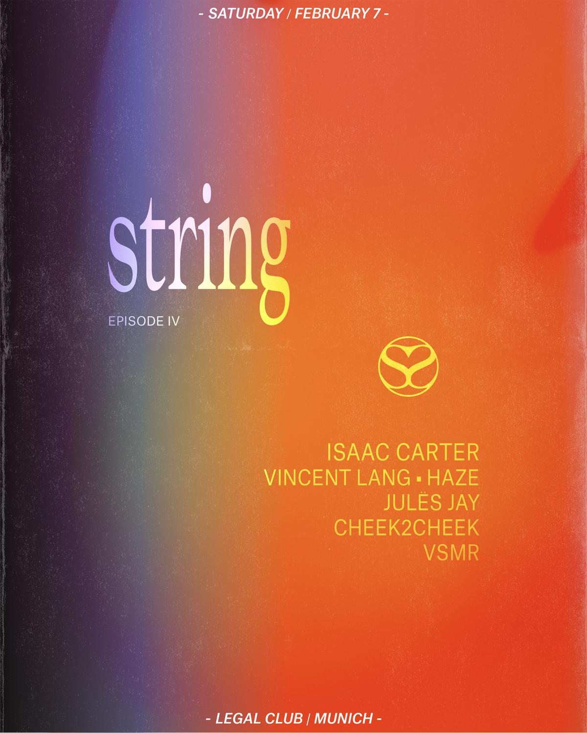 Legal X String 'Episode Iv' With Isaac Carter, Vincent Lang, Haze, Julës Jay