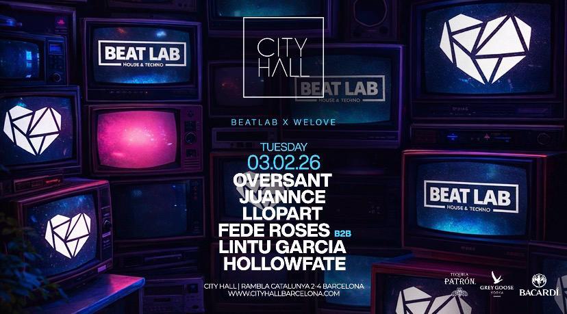 Beat Lab X Welove Pres. Tech House Night