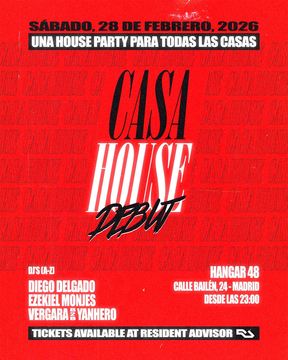 Casa House: Diego Delgado, Ezekiel Monjes, Vergara, Yanhero