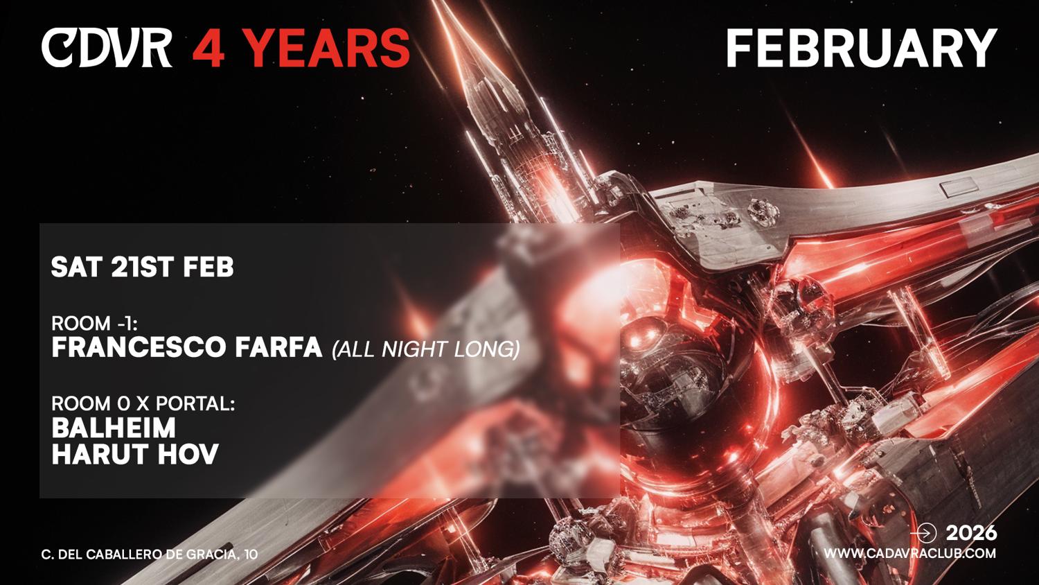 Cdvr 4 Years With Francesco Farfa (All Night Long)