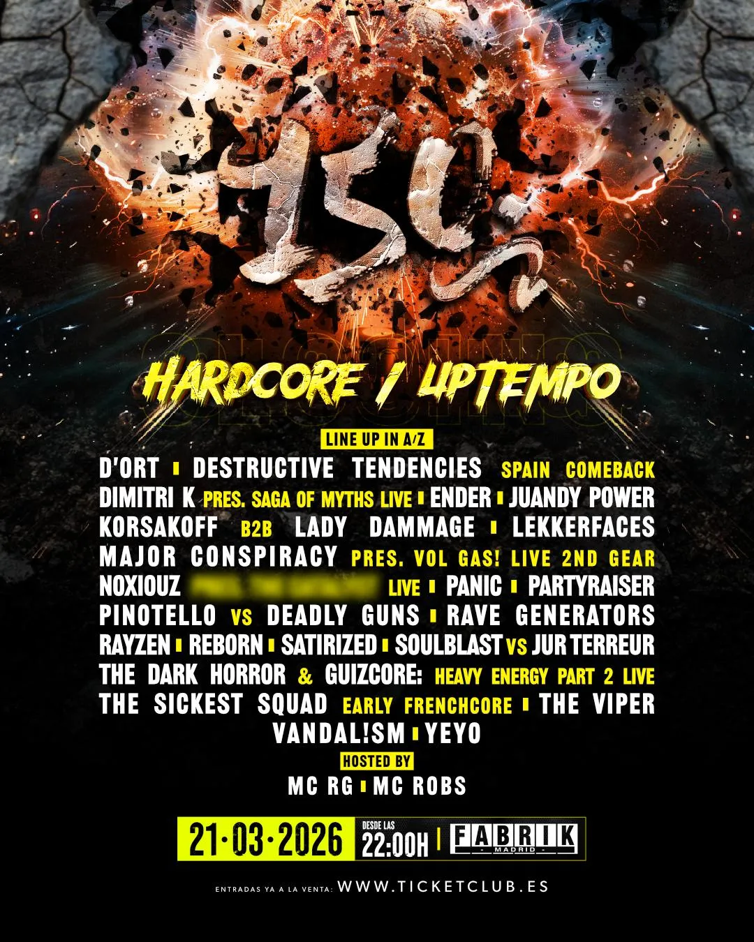 150 En Marzo [Uptempo/Hardcore]