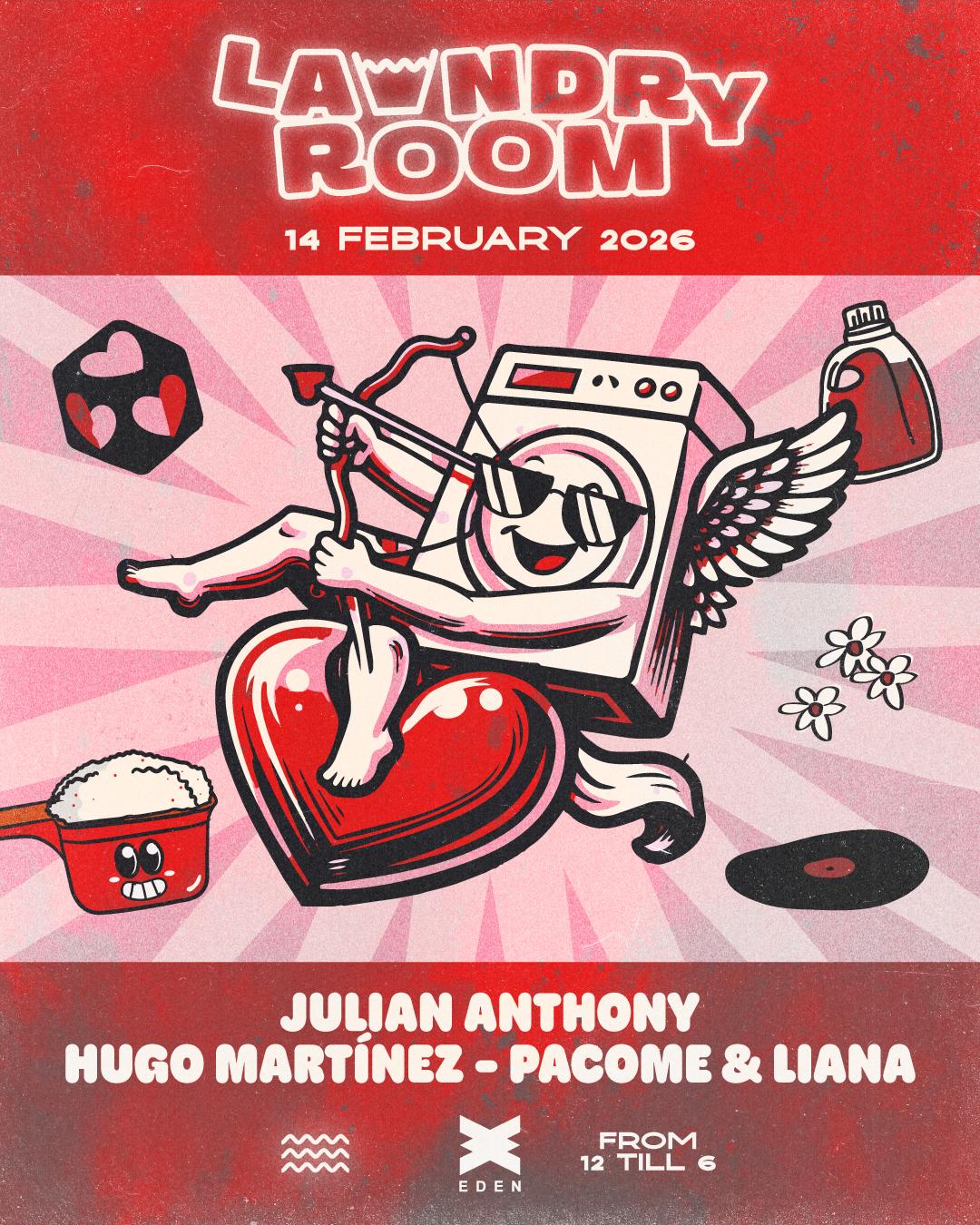 Laundry Room With Julian Anthony, Hugo Martinez, Pacome&Liana