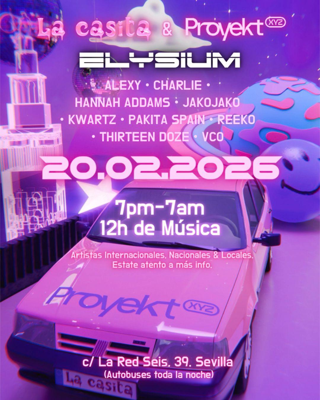La Casita X Proyekt Xyz W/ Reeko, Kwartz, Hannah & Many More         [12H Of Music Non Stop] 