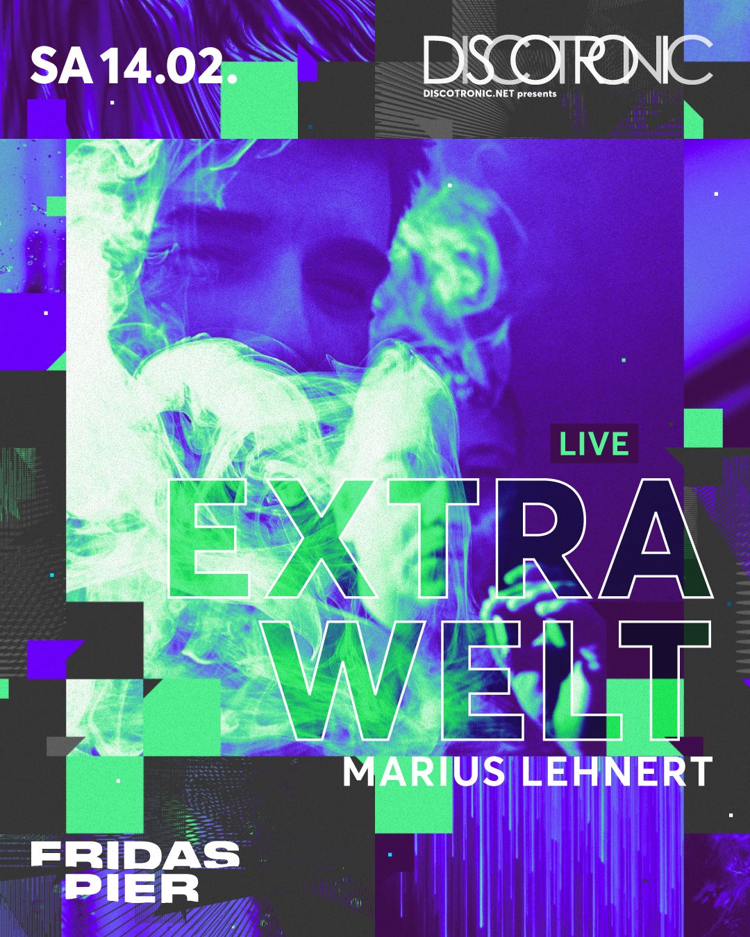 Discotronic Night pres. Extrawelt (live) & Marius Lehnert