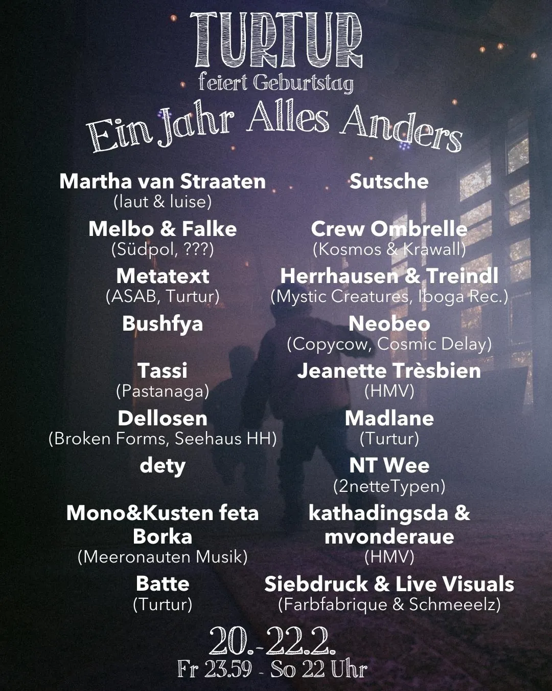 Ein Jahr Alles Anders - Turtur Feiert Geburtstag